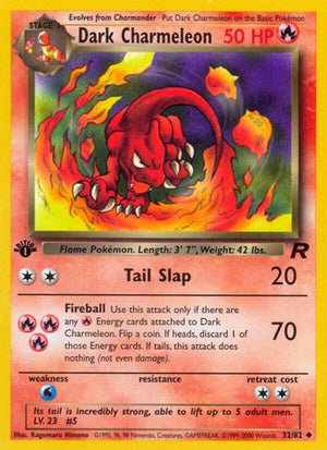 Pokemon TCG - Team Rocket - Dark Charmeleon - 32/82 - Unlimited