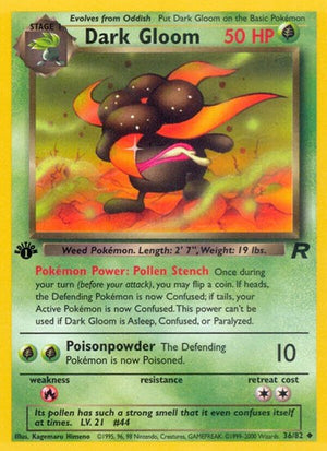 Pokemon TCG - Team Rocket - Dark Gloom - 36/82 - Unlimited