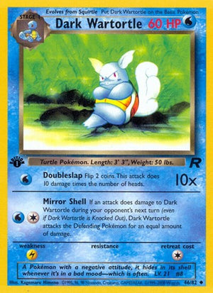 Pokemon TCG - Team Rocket - Dark Wartortle - 46/82 - Unlimited