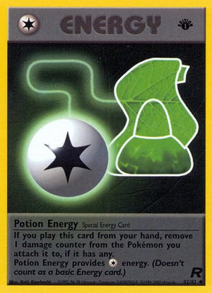 Pokemon TCG - Team Rocket - Potion Energy - 82/82 - 1st Edition