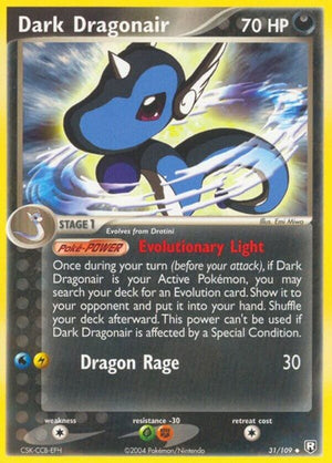 Pokemon TCG - EX Team Rocket Returns - Dark Dragonair - 31/109