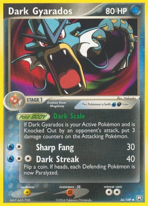 Pokemon TCG - EX Team Rocket Returns - Dark Gyarados - 36/109