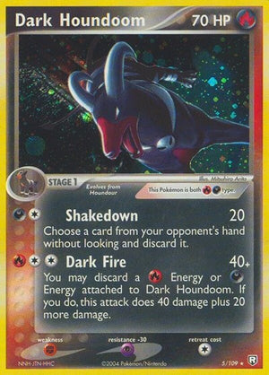 Pokemon TCG - EX Team Rocket Returns - Dark Houndoom - 5/109