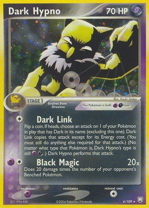 Pokemon TCG - EX Team Rocket Returns - Dark Hypno - 6/109