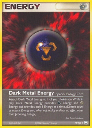 Pokemon TCG - EX Team Rocket Returns - Dark Metal Energy - 94/109