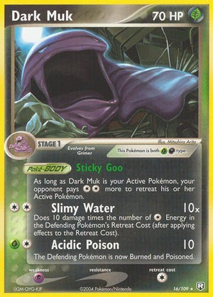 Pokemon TCG - EX Team Rocket Returns - Dark Muk - 16/109