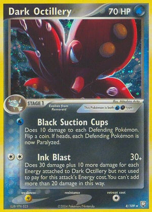 Pokemon TCG - EX Team Rocket Returns - Dark Octillery - 8/109 - Holofoil