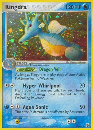 Pokemon TCG - EX Team Rocket Returns - Kingdra - 12/109 - Holofoil