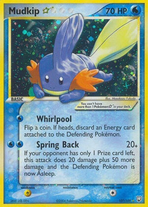 Pokemon TCG - EX Team Rocket Returns - Mudkip Star - 107/109