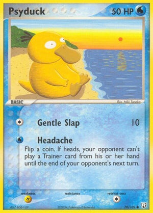 Pokemon TCG - EX Team Rocket Returns - Psyduck - 70/109