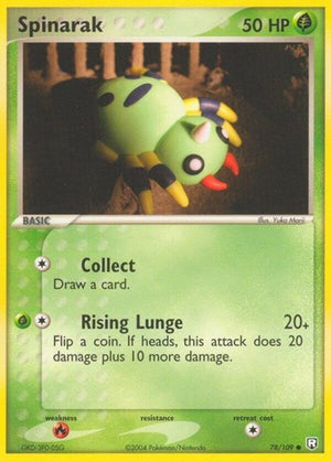 Pokemon TCG - EX Team Rocket Returns - Spinarak - 78/109