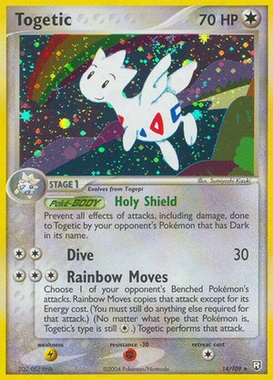 Pokemon TCG - EX Team Rocket Returns - Togetic - 14/109 - Holofoil
