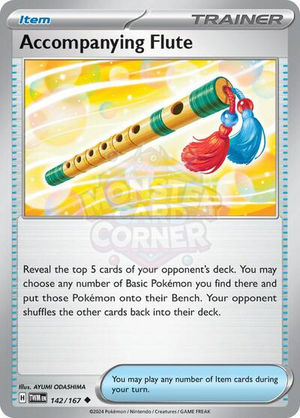 Pokemon TCG - SV06: Twilight Masquerade - Accompanying Flute - 142/167