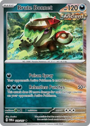 Pokemon TCG - SV06: Twilight Masquerade - Brute Bonnet - 118/167