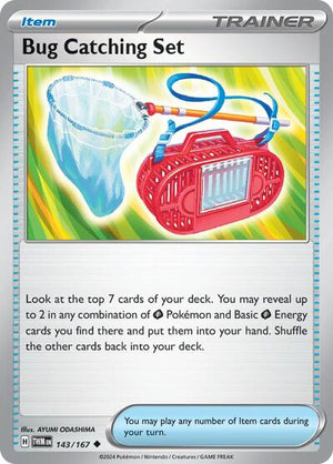 Pokemon TCG - SV06: Twilight Masquerade - Bug Catching Set - 143/167