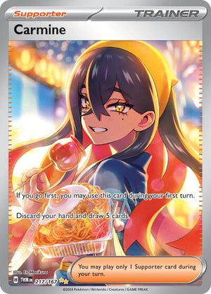 Pokemon TCG - SV06: Twilight Masquerade - Carmine - 217/167 - Holofoil