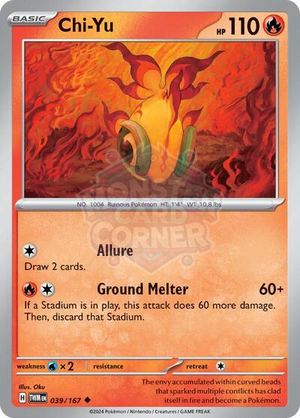 Pokemon TCG - SV06: Twilight Masquerade - Chi-Yu - 039/167