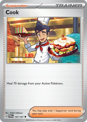 Pokemon TCG - SV06: Twilight Masquerade - Cook - 147/167