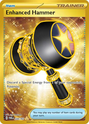 Pokemon TCG - SV06: Twilight Masquerade - Enhanced Hammer - 224/167 - Holofoil
