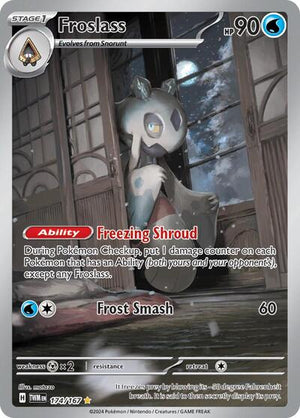 Pokemon TCG - SV06: Twilight Masquerade - Froslass - 174/167 - Holofoil