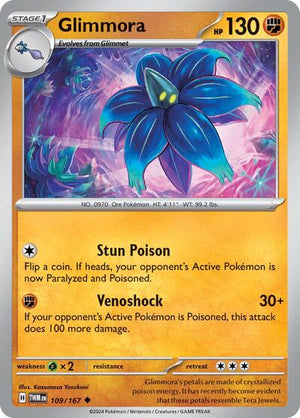Pokemon TCG - SV06: Twilight Masquerade - Glimmora - 109/167