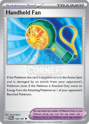Pokemon TCG - SV06: Twilight Masquerade - Handheld Fan - 150/167