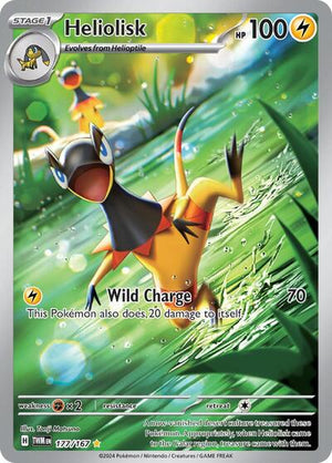 Pokemon TCG - SV06: Twilight Masquerade - Heliolisk - 177/167 - Holofoil