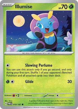 Pokemon TCG - SV06: Twilight Masquerade - Illumise - 010/167