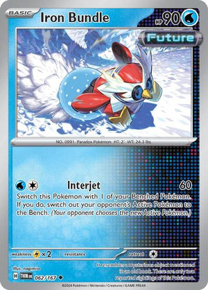 Pokemon TCG - SV06: Twilight Masquerade - Iron Bundle - 062/167