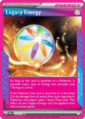 Pokemon TCG - SV06: Twilight Masquerade - Legacy Energy - 167/167 - Holofoil