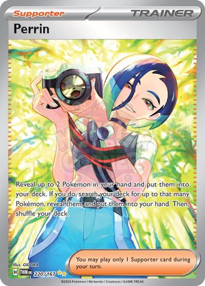 Pokemon TCG - SV06: Twilight Masquerade - Perrin - 220/167 - Holofoil