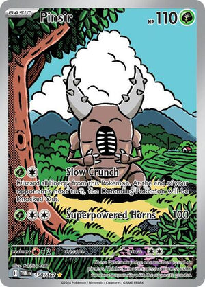 Pokemon TCG - SV06: Twilight Masquerade - Pinsir - 168/167 - Holofoil