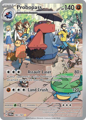 Pokemon TCG - SV06: Twilight Masquerade - Probopass - 182/167 - Holofoil