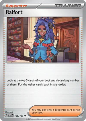 Pokemon TCG - SV06: Twilight Masquerade - Raifort - 161/167