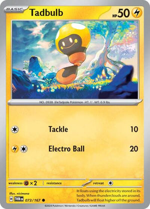 Pokemon TCG - SV06: Twilight Masquerade - Tadbulb - 073/167