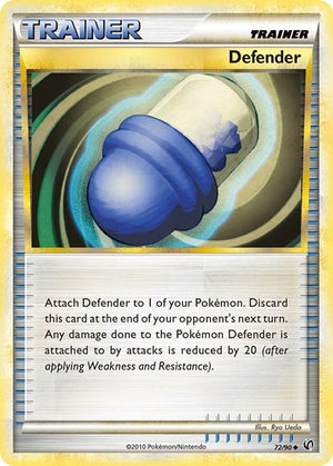 Pokemon TCG - Undaunted - Defender - 72/90 - Reverse Holofoil