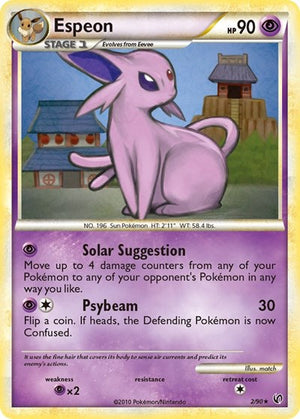 Pokemon TCG - Undaunted - Espeon - 2/90 - Holofoil