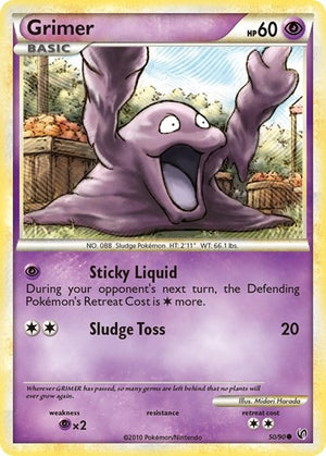 Pokemon TCG - Undaunted - Grimer - 50/90