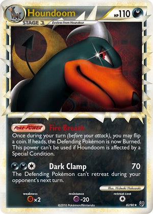 Pokemon TCG - Undaunted - Houndoom - 82/90 - Holofoil