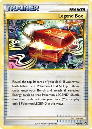 Pokemon TCG - Undaunted - Legend Box - 75/90 - Reverse Holofoil