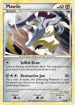 Pokemon TCG - Undaunted - Mawile - 56/90