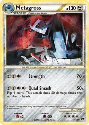 Pokemon TCG - Undaunted - Metagross - 18/90