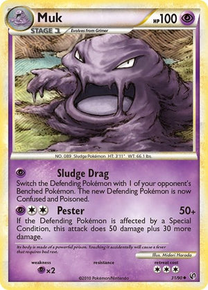 Pokemon TCG - Undaunted - Muk - 31/90