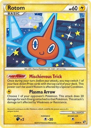 Pokemon TCG - Undaunted - Rotom - 20/90