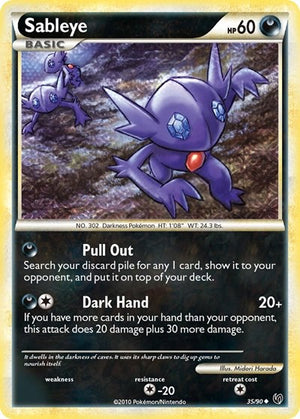 Pokemon TCG - Undaunted - Sableye - 35/90