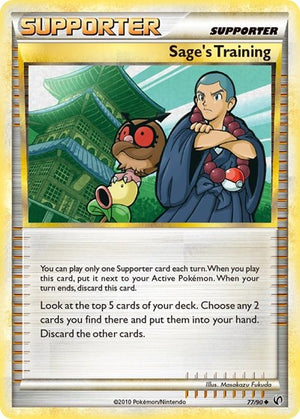 Pokemon TCG - Undaunted - Sage's Training - 77/90