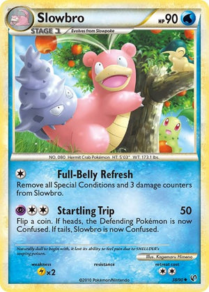 Pokemon TCG - Undaunted - Slowbro - 38/90 - Reverse Holofoil