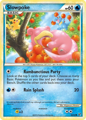 Pokemon TCG - Undaunted - Slowpoke - 66/90