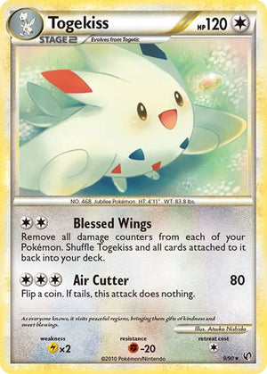 Pokemon TCG - Undaunted - Togekiss - 9/90 - Reverse Holofoil