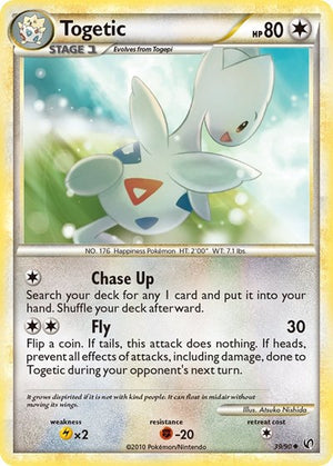 Pokemon TCG - Undaunted - Togetic - 39/90 - Reverse Holofoil